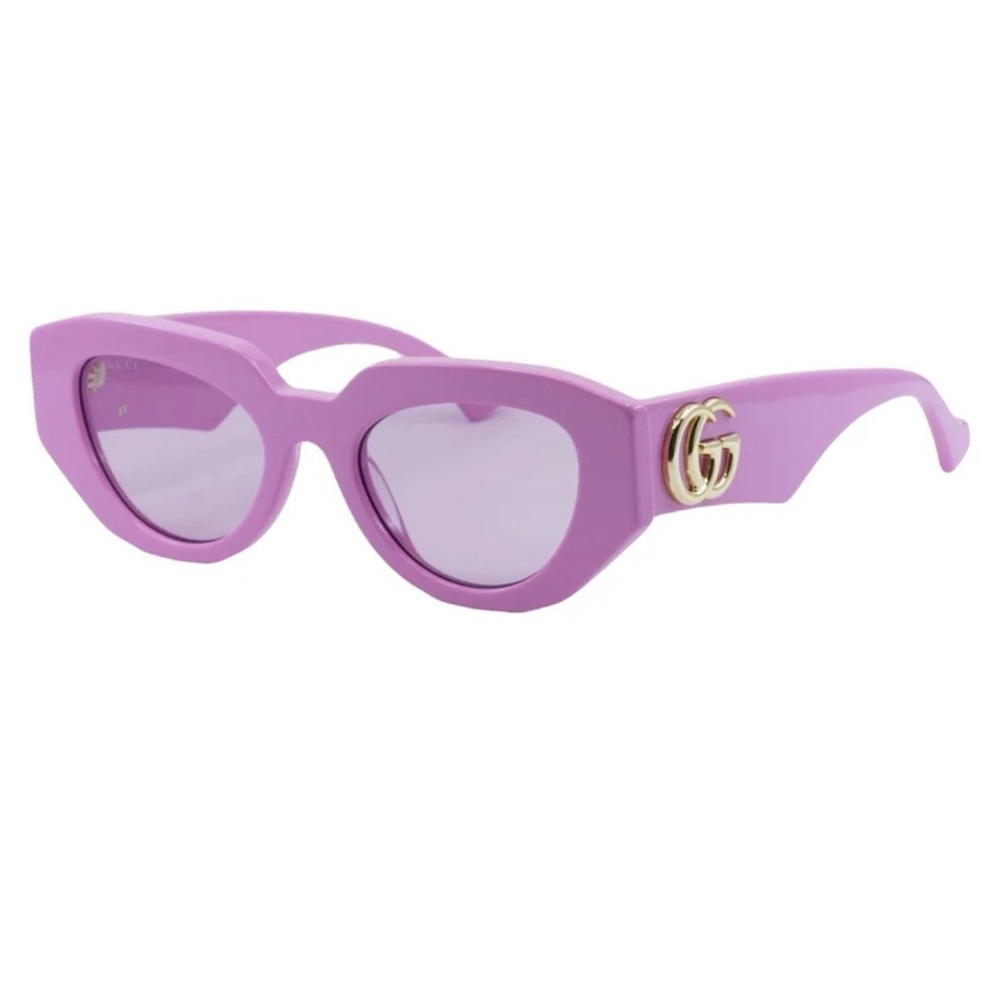 Pink Gucci sunglasses